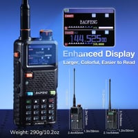 BaoFeng UV-5RM Plus GPS kézi adóvevő 10W, többsávos, 2500 mAh, 640 csatorna 4
