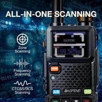 BaoFeng UV-5RM Plus GPS kézi adóvevő 10W, többsávos, 2500 mAh, 640 csatorna 6