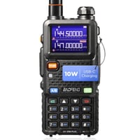 BAOFENG UV-5RM Plus Amatőr Rádió 10W Hosszú Hatótávolságú Kétsávos Walkie Talkie - 1 Alapkészlet 1