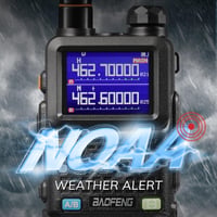 BAOFENG UV-5RM Plus Amatőr Rádió 10W Hosszú Hatótávolságú Kétsávos Walkie Talkie - 1 Alapkészlet 7