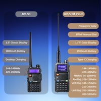 BAOFENG UV-5RM Plus Amatőr Rádió 10W Hosszú Hatótávolságú Kétsávos Walkie Talkie - 1 Alapkészlet 2