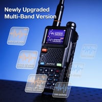 BAOFENG UV-5RM Plus Amatőr Rádió 10W Hosszú Hatótávolságú Kétsávos Walkie Talkie - 1 Alapkészlet 3