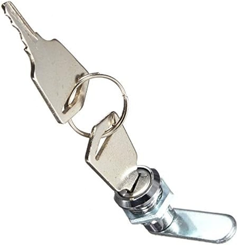 Baogu Bútor Zár 15mm 2 Kulccsal Levéldoboz Zároláshoz