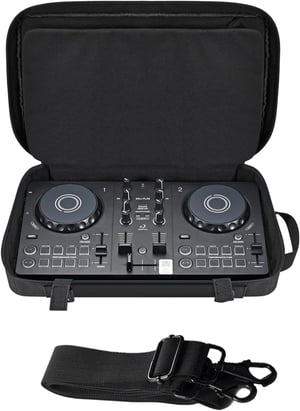 Baomaeyea hordtáska AlphaTheta DDJ-FLX2 utazó tok Pioneer DDJ-200 DDJ-WeGO4 Hercules Inpulse 200 MK2 vállpánttal BK