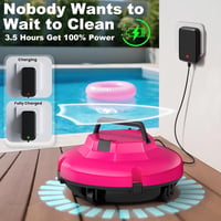 Baopilong Wireless Robot Medence Porszívó 120 Perc Futásidő 1000m² 7