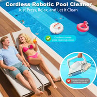 Baopilong Wireless Robot Medence Porszívó 120 Perc Futásidő 1000 m² 2