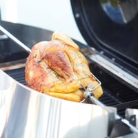 Barbecook rotacijski ražanj s motorom za roštilj na ugljen, 60 cm, kompatibilan s Loewy roštiljem 7