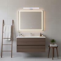 Barcelona LED kúpeľňové nástenné svietidlo tubulárne opálové 6W 540lm IP44 40 cm 8