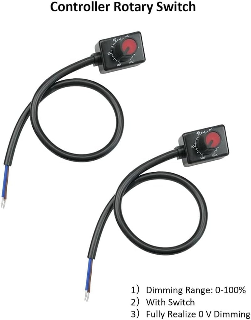 Barfeery 0-10V LED Dimmer Vezérlő 3db PWM Szabályozó Elektronikus Meghajtóhoz