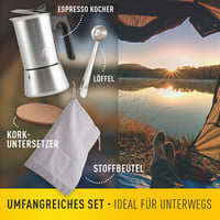 Barista Legends French Press Fekete Kávéfőző - Üveg és Rozsdamentes Acél, 600 ml, 3 Csészés, Kézi Kávéprés Aromadús Élményhez, Kempingezéshe 7