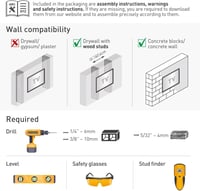 Barkan TV Fali Tartó 13-90 Hüvelyk Dupla Karos Forgatható Dönthető Konzol LED OLED LCD Televízióhoz 60kg Teherbírás VESA 600x400 10