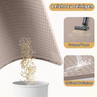 Bartuke XXL prostirka za mačji pijesak 127x89 cm, velika silikonska podloga za mačji toalet, kaki 6