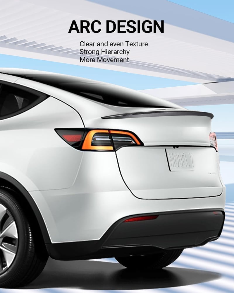 BASENOR Tesla Model Y Spoiler ABS carbon Performance 2020-2023