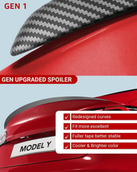 BASENOR Tesla Model Y Spoiler ABS carbon Performance 2020-2023 2