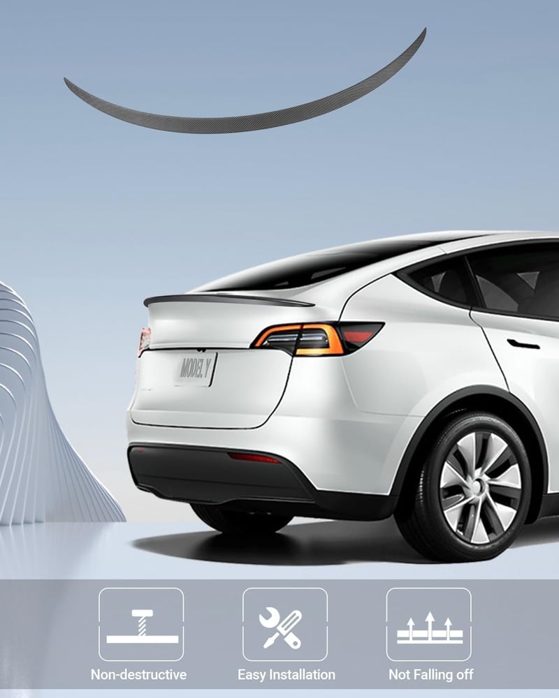 BASENOR Tesla Model Y Spoiler ABS carbon Performance 2020-2023