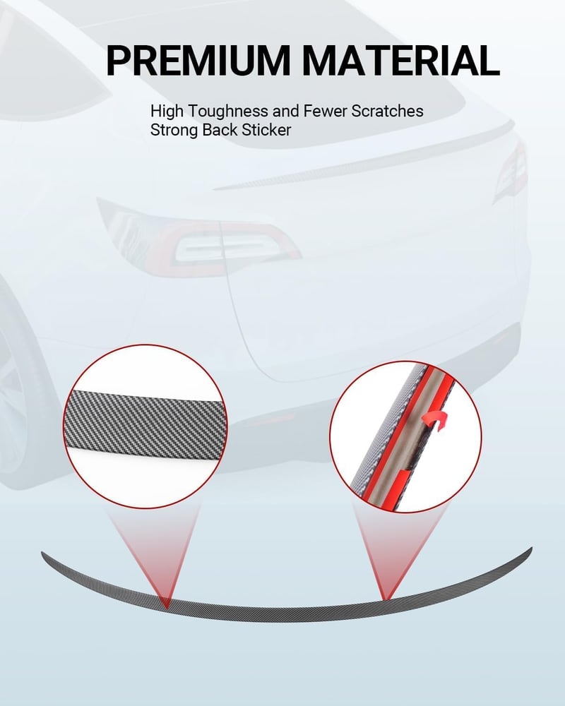 BASENOR Tesla Model Y Spoiler ABS carbon Performance 2020-2023
