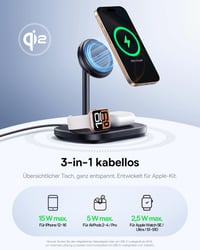 Bezdrôtová nabíjacia stanica Baseus EnerFill 3 v 1 s chladením TEC – 22,5 W 4