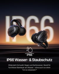 Căști open-ear Baseus Inspire XC1, sunet de la Bose, Dolby Audio, Hi-Res, tweeter Knowles BA, sistem hibrid cu 2 căi, 40 de ore de redare, IP66 7