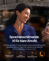 Căști open-ear Baseus Inspire XC1, sunet de la Bose, Dolby Audio, Hi-Res, tweeter Knowles BA, sistem hibrid cu 2 căi, 40 de ore de redare, IP66 6
