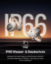 Slúchadlá s otvorenou konštrukciou Baseus Inspire XC1, zvuk od Bose, Dolby Audio, Hi-Res, Knowles BA výškový menič, 40 hodín, IP66, hviezdicovo biela 7