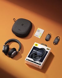 Bluetooth slúchadlá Baseus Inspire XH1 s potlačením hluku -48 dB, zvuk Bose, Dolby Audio, Hi-Res, 100-hodinová výdrž batérie, Bluetooth 6.1, 5 mikrofónov, O 9