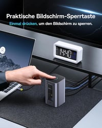 Baseus Nomos Air 12 az 1-ben USB-C dokkoló 2 monitor, 4K HDMI, 100W PD - 12-in-1 für Windows dual monitor 6