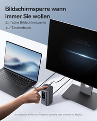 Baseus Spacemate 11 az 1-ben dokkoló állomás 3 monitor támogatás 4K 8