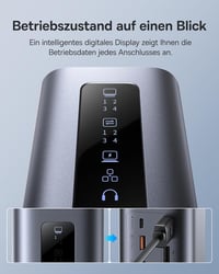Baseus Spacemate 11 az 1-ben dokkoló állomás 3 monitor támogatás 4K 5