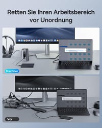 Baseus Spacemate 11 az 1-ben dokkoló állomás 3 monitor támogatás 4K 3