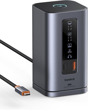Dokovacia stanica Baseus Spacemate 11 v 1 - 3 monitory, 4K 60Hz, 100W PD