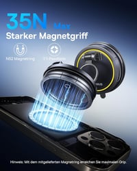 Baseus VC2 Flex Pro 15W MagSafe autós telefontartó vezeték nélküli töltéssel 4