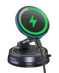 Magnetický držiak na telefón do auta Baseus VC2 Flex Pro MagSafe s bezdrôtovým nabíjaním - 15 W 1