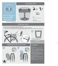 Adaptér na nosič Basil MIK, unisex doplnok na bicykel – čierny 7