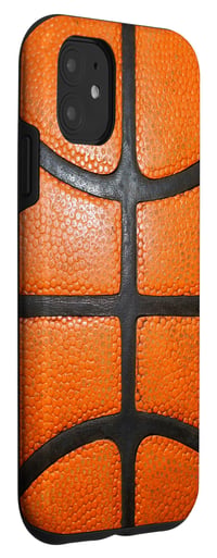 Husă iPhone 11 Basketball Sport Cases, husă de protecție cu model de piele de minge de baschet portocalie, idee de cadou 3