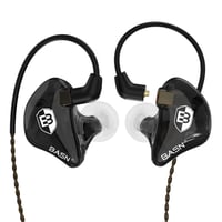 BASN Bsinger in-ear monitor slušalice s dvostrukim dinamičkim pogonom i MMCX kabelom - crne 2