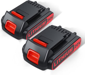 BATTOOL LBXR20 csereakkumulátor Black+Decker 18V/20V Max - 3500 mAh Li-Ion - 2 db