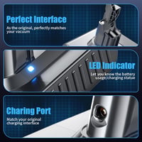 Acumulator BATTOOL 6.0Ah pentru aspirator Dyson V7 SV11 Animal Absolute Fluffy Motorhead Pro Trigger, cu filtru de schimb pentru mașină și barcă 4