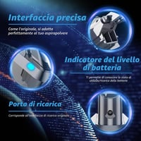 Acumulator de schimb BATTOOL 6000 mAh pentru aspirator vertical fără fir Dyson V7 Animal Fluffy Absolute Parquet Motorhead 2
