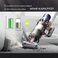 BATTOOL V10 Náhradná batéria pre vysávač Dyson V10 SV12 Absolute Animal Motörhead Fluffy Total Clean 206340 969352-02, vrátane 1 filtračnej vložky a čistiacej kefky 4