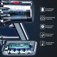 BATTOOL V10 Pótakkumulátor Dyson V10 Absolute, Motörhead, Animal, Fluffy és Total Clean SV12 Vezeték Nélküli Porszívókhoz 8