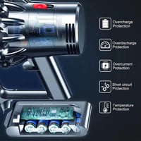 BATTOOL V10 Pótakkumulátor Dyson V10 Absolute, Motörhead, Animal, Fluffy és Total Clean SV12 Vezeték Nélküli Porszívókhoz 7