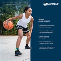 Bauerfeind Ankle Support bokarögzítő uniszex - pink - M-es méret 5