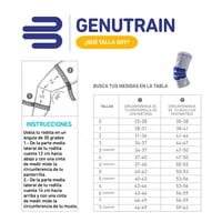 Kolenná ortéza Bauerfeind GenuTrain – titánová – veľkosť 3 2