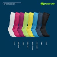 Kompresné bežecké ponožky BAUERFEIND Run Ultralight pre ženy, čierne, veľkosť S (38-40) 5