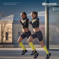 Kompresné bežecké ponožky BAUERFEIND Run Ultralight pre ženy, čierne, veľkosť S (38-40) 2