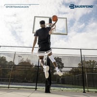 Bauerfeind Sports Compression Knee Support Kompresná kolenná bandáž, unisex, veľkosť S, námornícka modrá – na beh, futbal a fitnes, 1 ks 7