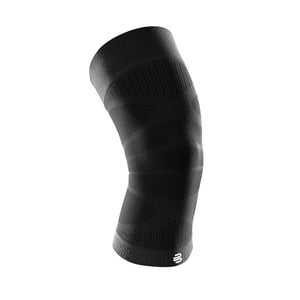 Bauerfeind Sports Compression Knee Support steznik za koljeno, unisex, veličina S, mornarsko plava - za trčanje, nogomet i fitness, 1 kom.