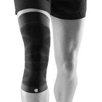 Bauerfeind Sports Compression Knee Support steznik za koljeno, unisex, veličina S, mornarsko plava - za trčanje, nogomet i fitness, 1 kom. 3