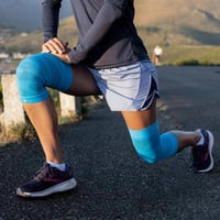 Bauerfeind Sports Compression Térdvédő Unisex Futball Futáshoz Edzéshez - S, Rivera 4