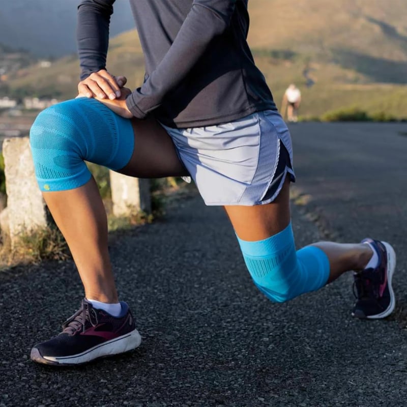 Bauerfeind Sports Compression Térdvédő Unisex Futball Futáshoz Edzéshez - S, Rivera